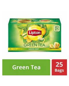 Lipton Green Tea Lemon Zest 25n Pcs